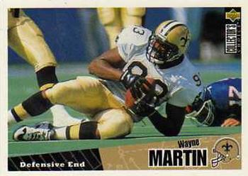 Wayne Martin New Orleans Saints 1996 Upper Deck Collector's Choice NFL #306